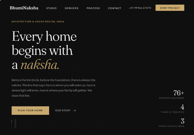 The BhumiNaksha home page