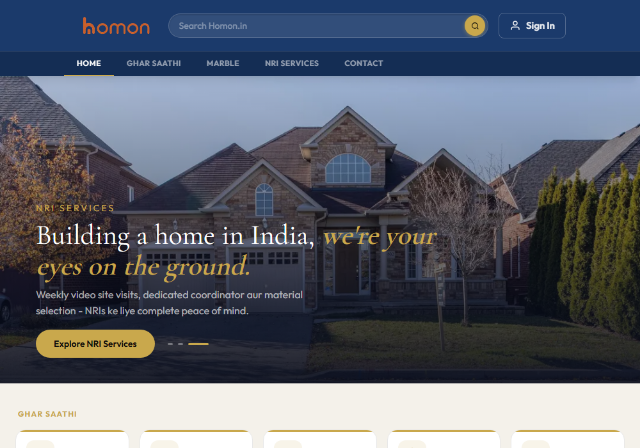 The Homon home page